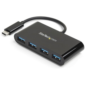 StarTech.com 4 Port USB C Hub - USB-C to 4x USB-A - USB 3.0 Hub