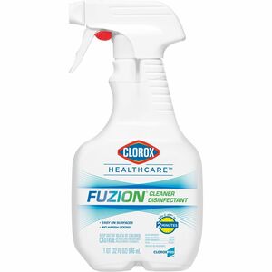Clorox Healthcare Fuzion Cleaner Disinfectant - Ready-To-Use Spray - 32 fl oz (1 quart) - Bottle - 1 Each - Translucent