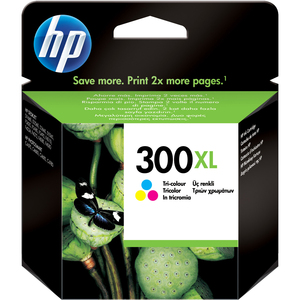 HP No. 300XL Ink Cartridge - Cyan, Magenta, Yellow