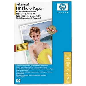 HP Q8697A Photo Paper - A3 - 297 mm x 420 mm - Glossy - 20 x Sheet