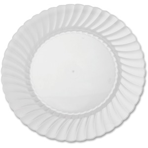 Classicware WNA Comet Plastic Dinnerware - - Polystyrene, Plastic - Disposable - Clear - 180 / Carton