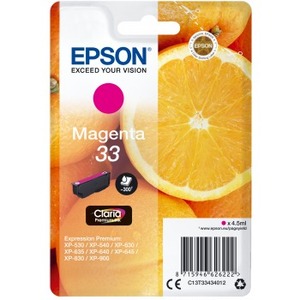 Epson Claria 33 Original Ink Cartridge - Magenta