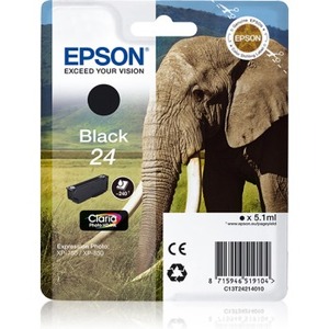 Epson Claria Photo HD Ink Cartridge - Black - Inkjet - 240 Pages