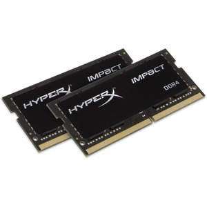 Kingston HyperX Impact RAM Module - 32 GB 2 x 16 GB - DDR4 SDRAM - 2666 MHz DDR4-2666/PC4-21300 - 1.20 V - Non-ECC - Unbuffered - CL15 - 260-pin - SoDIMM