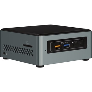 Intel NUC NUC6CAYH Desktop Computer - Intel Celeron J3455 1.50 GHz DDR3L SDRAM - Mini PC - Intel HD Graphics 500 Graphics - Wireless LAN - Bluetooth - HDMI - 6 x Tot