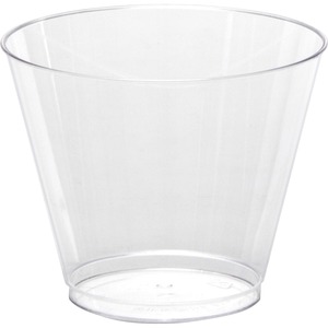 Comet WNA Transparent Tumbler - 9 fl oz - 500 / Carton - Clear - Polystyrene - Party, Picnic