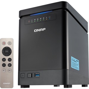 QNAP Turbo NAS TS-453Bmini 4 x Total Bays SAN/NAS Storage System - Vertical - Intel Celeron J3455 Quad-core