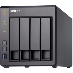 QNAP Turbo NAS TS-431X 4 x Total Bays SAN/NAS Storage System - Tower -  Dual-core