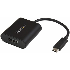 StarTech.com USB C to 4K HDMI Adapter - 4K 60Hz - Thunderbolt 3 Compatible - USB Type C to HDMI Video Display Adapter - Use this unique adapter to prevent your USB T