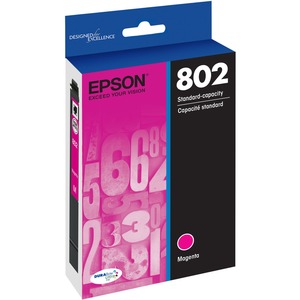 Epson DURABrite Ultra 802 Original Ink Cartridge - Magenta - Inkjet - 1 Each