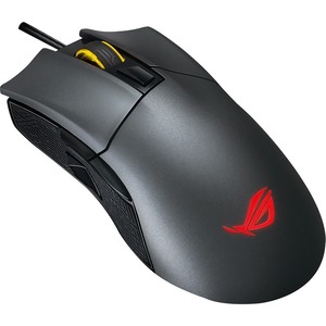 ASUS ROG Gladius II Mouse - Optical - Cable - Black