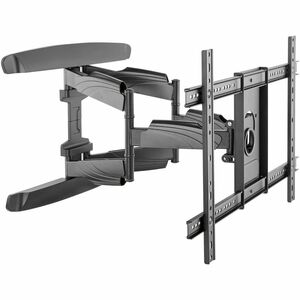 StarTech.com Full-Motion Wall Mount for Curved Screen Display, Flat Panel Display - Black - 1 Display(s) Supported - 32" to 70" Screen Support - 99.21 lb Load Capacity - 400 x