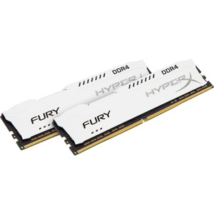 Kingston HyperX Fury RAM Module - 16 GB 2 x 8 GB - DDR4 SDRAM - 2666 MHz DDR4-2666/PC4-21300 - 1.20 V - Unbuffered - CL16 - 288-pin - DIMM