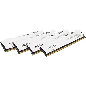 Kingston HyperX Fury RAM Module White - 32 GB 4 x 8 GB DDR4 SDRAM