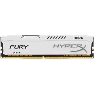 HyperX Fury White 8GB 1x8GB DDR4 2666MHz Memory