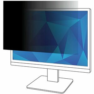 3M Privacy Filter PF230W9B for 23" Monitor Black, Glossy, Matte - For 23" Widescreen LCD Monitor - 16:9 - Scratch Resistant, Fingerprint Resistant, Dust Resistant - Anti-glare