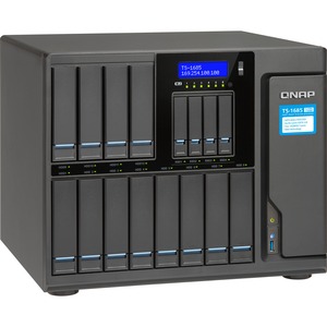 QNAP Turbo NAS TS-1685 16 x Total Bays SAN/NAS Storage System Desktop Intel Xeon D-1531 Hexa-core