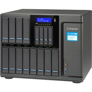 QNAP Turbo NAS TS-1685 16 x Total Bays SAN/NAS Storage System Desktop Intel Xeon D-1531 Hexa-core