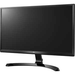 LG 24UD58-B 23.8inch 4K UHD LED LCD Monitor - 16:9 - Matte Black, Glossy Black