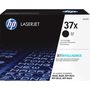 HP 37X Original Toner Cartridge - Black - Laser - High Yield - 25000 Pages