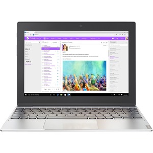 Lenovo IdeaPad Miix 320-10ICR 80XF002KUK 25.7 cm 10.1inch Touchscreen LCD 2 in 1 Notebook - Intel Atom x5-Z8350 Quad-core 4 Core 1.44 GHz - 4 GB LPDDR3 - 64 GB Flas