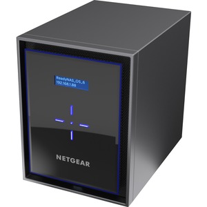 Netgear ReadyNAS RN426 6 x Total Bays SAN/NAS Storage System - Intel Atom Quad-core 4 Core - 4 GB RAM - DDR4 SDRAM Desktop