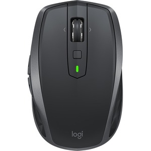 Logitech MX Anywhere 2S Mouse - Darkfield - Wireless - 7 Buttons - Graphite
