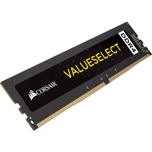 Corsair ValueSelect RAM Module - 4 GB 1 x 4 GB - DDR4 SDRAM - 2400 MHz DDR4-2400/PC4-19200 - 1.20 V - Unbuffered - CL16 - 288-pin - DIMM