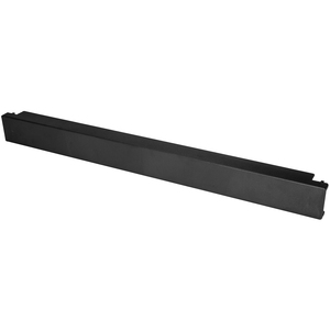 StarTech.com 1U Blanking Panels - Tool Less Blank Rack Panels - 10 Pack - Plastic - Black - 1U Rack Height - 10 / Pack - 1.2" Height x 1.7" Width x 19" Depth