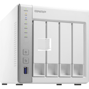 QNAP Turbo NAS TS-431P2 4 x Total Bays SAN/NAS Storage System - Tower - Annapurna Labs AL-314 Quad-core 4 Core 1.70 GHz - 4 x HDD Supported - 4 x SSD Supported - 1