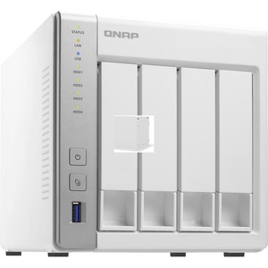QNAP Turbo NAS TS-431P2 4 x Total Bays SAN/NAS Storage System - Tower - Annapurna Labs AL-314 Quad-core 4 Core 1.70 GHz - 4 x HDD Supported - 4 x SSD Supported - 4
