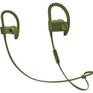 Beats by Dr. Dre Powerbeats3 Wireless Bluetooth Stereo Earset - Earbud, Over-the-ear, Behind-the-neck - In-ear - Turf Green