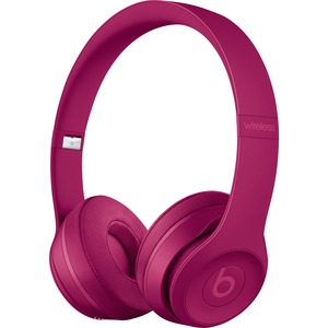 Beats by Dr. Dre Solo3 Wired/Wireless Bluetooth Stereo Headset - Over-the-head - Circumaural - Brick Red - Mini-phone