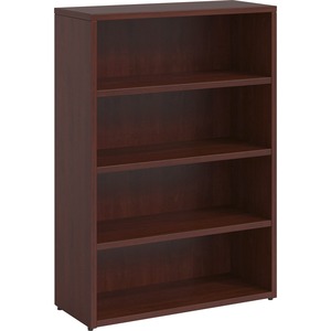 Lorell Prominence Mahogany Laminate Bookcase