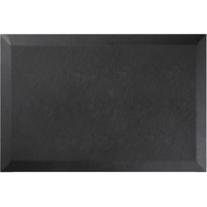 Deflecto Anti-fatigue Standing Mat - Floor - 36" Length x 24" Width x 0.750" Thickness - Rectangular - Black - 1 Each