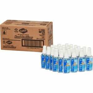 Clorox Commercial Solutions Hand Sanitizer Spray - 2 fl oz (59.1 mL) - Kill Germs - Hand - Clear - Non-sticky, Non-greasy, Bleach-free - 24 / Carton