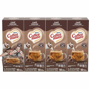 Coffee mate Cafe Mocha Nondairy Liquid Creamer Singles