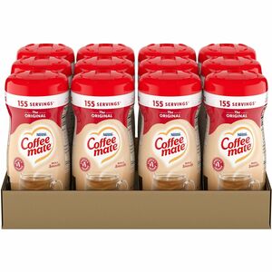 Coffee mate Original Powdered Coffee Creamer Canister - Original Flavor - 0.69 lb (11 oz) - 1860 Serving - 12 / Carton