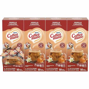 Coffee mate Vanilla Caramel Nondairy Liquid Creamer Singles