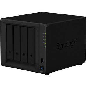 Synology DiskStation DS418 4 x Total Bays SAN/NAS Storage System - Desktop - Realtek Quad-core 4 Core 1.40 GHz - 4 x HDD Supported - 40 TB Supported HDD Capacity -