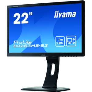 iiyama ProLite B2283HS-B3  21.5inch LED LCD Monitor - 16:9 - 1 ms