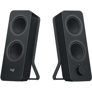 Logitech Z207 Speaker System - 5 W RMS - Wireless Speakers - Desktop - Black - Bluetooth - Wireless Audio Stream, Passive Radiator