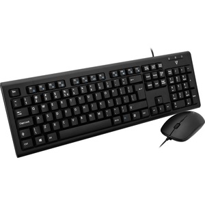 V7 Wired Keyboard Andamp; Mouse Combo