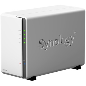 Synology DiskStation DS218J 2 x Total Bays SAN/NAS Storage System - Desktop - Marvell Armada 385 88F6820 Dual-core 2 Core 1.30 GHz - 2 x HDD Supported - 24 TB Supp