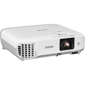 Epson EB-W39 LCD Projector - 16:10 - White, Grey - 1280 x 800 - Ceiling, Front - 6000 Hour Normal Mode - 12000 Hour Economy Mode - WXGA - 15,000:1 - 3500 lm - HDMI -