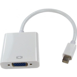 Cables Direct Mini DisplayPort / VGA Video Cable Adapter for Monitor, Projector, Computer, Tablet - 15 cm