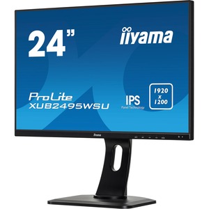iiyama ProLite XUB2495WSU-B1  24.1inch LED LCD IPS  Monitor - 16:10 - 5 ms