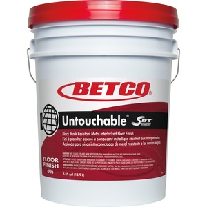 Betco Untouchable SRT Floor Finish - Concentrate Liquid - 640 fl oz (20 quart) - Mild Scent - 1 Each - White Clear