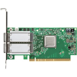Mellanox ConnectX-5 Infiniband Host Bus Adapter - Plug-in Card - PCI Express 4.0 x16 - 2 x Total Infiniband Ports - QSFP - 100 Gbit/s