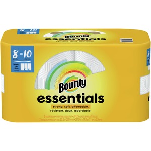 Bounty Essentials Select-A-Size Towels - 2 Ply - 78 Sheets/Roll - White - For Kitchen - 624 Per Carton - 8 / Carton